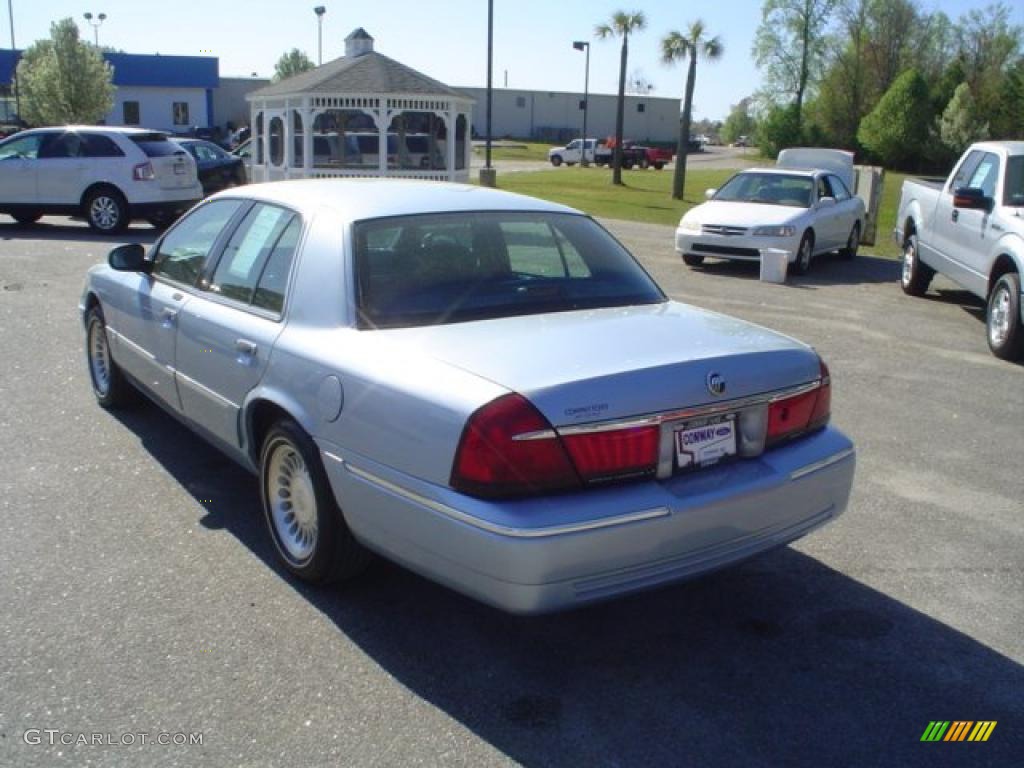 2001 Grand Marquis LS - Light Blue Metallic / Light Graphite photo #7