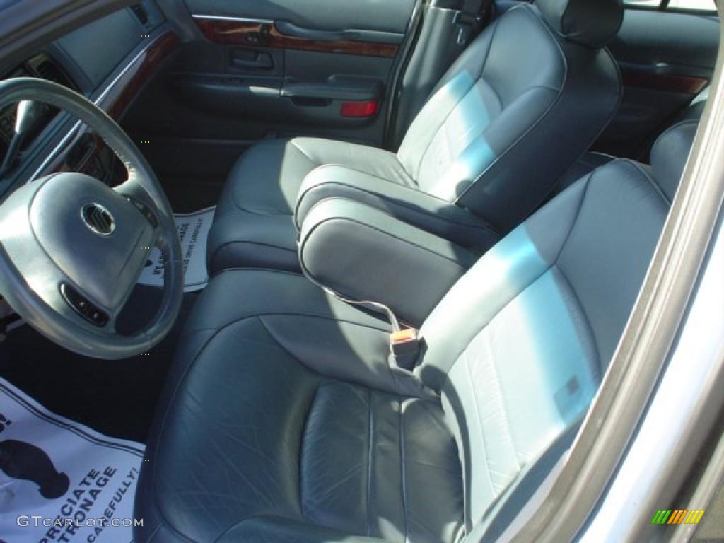 2001 Grand Marquis LS - Light Blue Metallic / Light Graphite photo #19