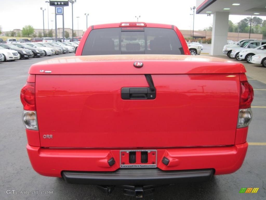 2009 Tundra TRD Sport Double Cab - Radiant Red / Black photo #6