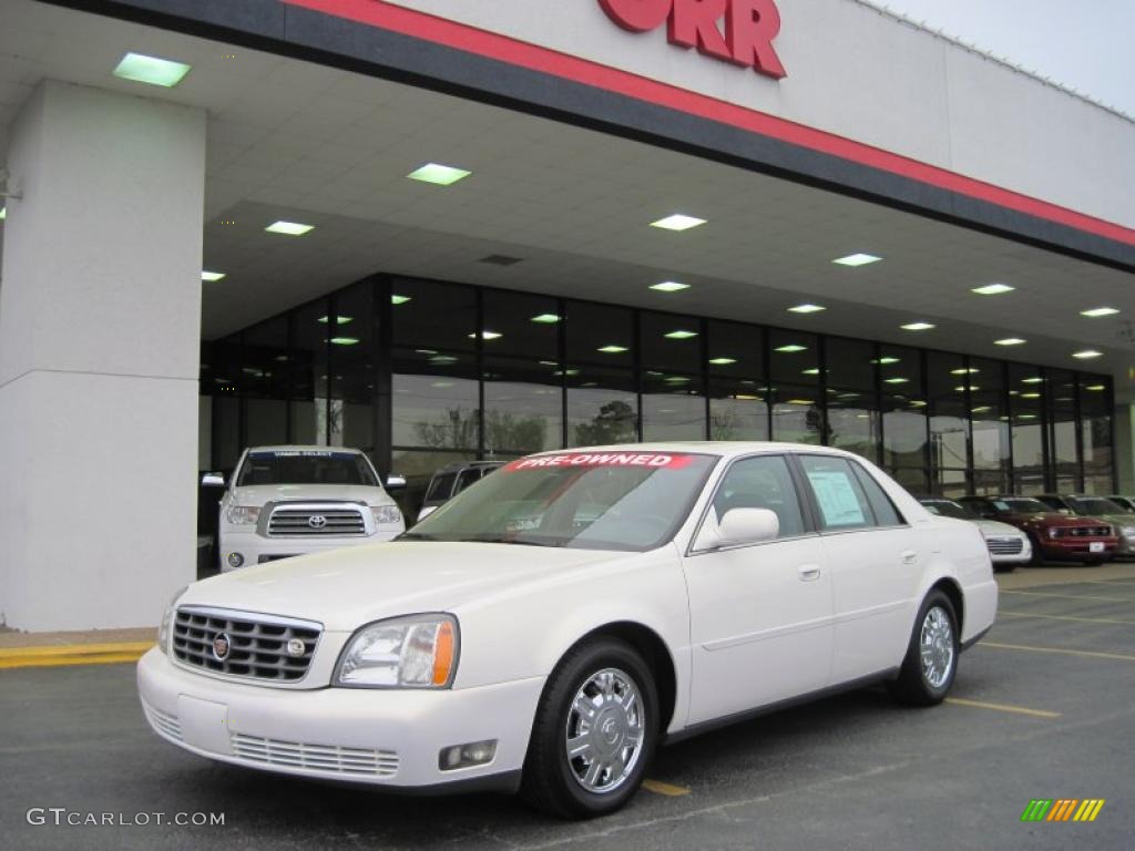 2004 DeVille Sedan - White Diamond / Shale photo #1
