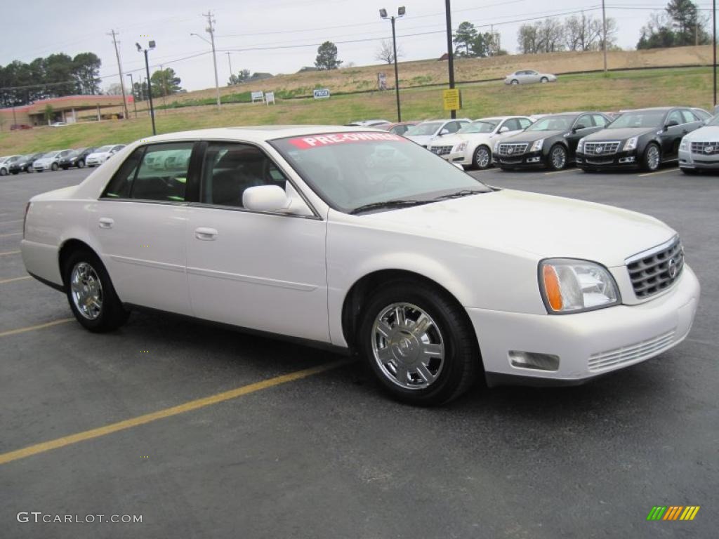 2004 DeVille Sedan - White Diamond / Shale photo #2