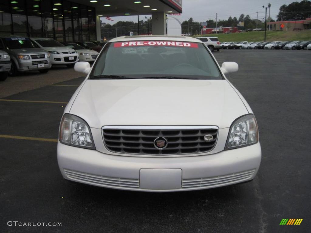 2004 DeVille Sedan - White Diamond / Shale photo #3