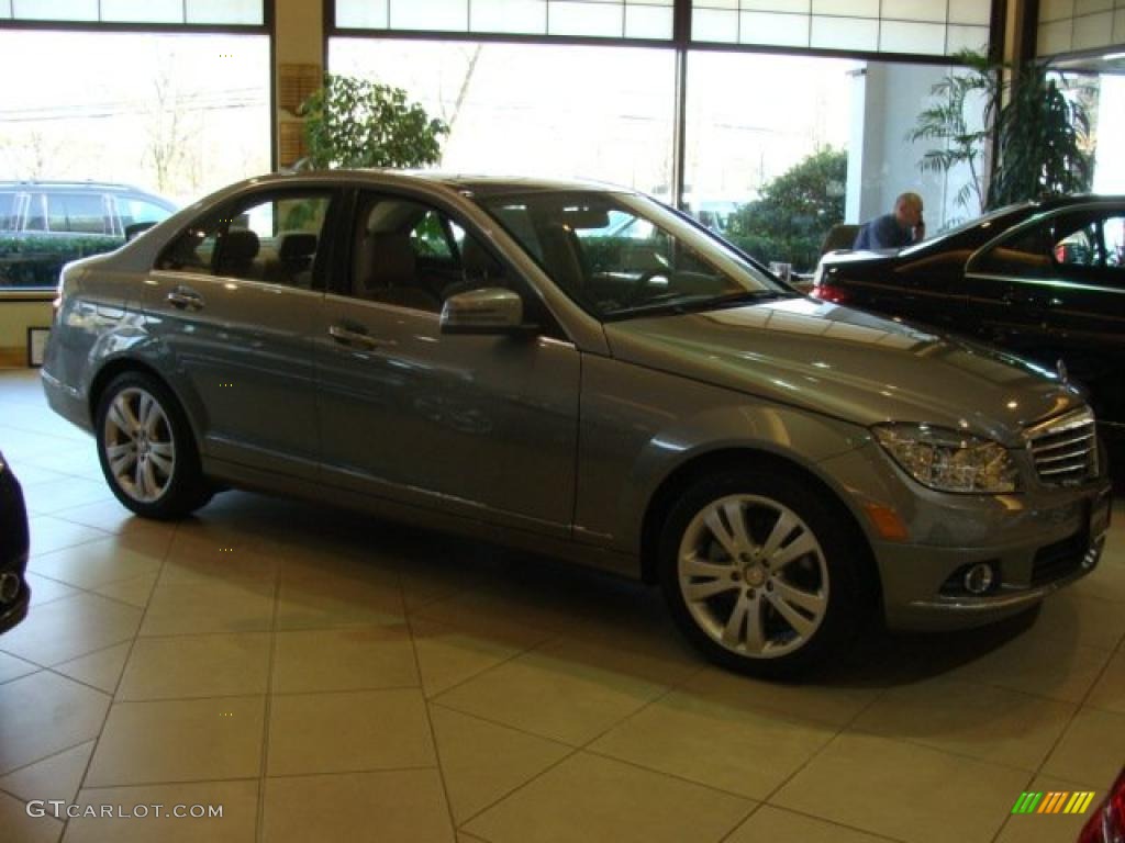 2010 C 300 Luxury 4Matic - Palladium Silver Metallic / Almond/Mocha photo #1