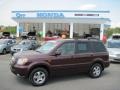 2008 Dark Cherry Pearl Honda Pilot EX-L  photo #1