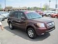 2008 Dark Cherry Pearl Honda Pilot EX-L  photo #7