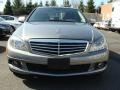 2009 Palladium Silver Metallic Mercedes-Benz C 300 4Matic  photo #2