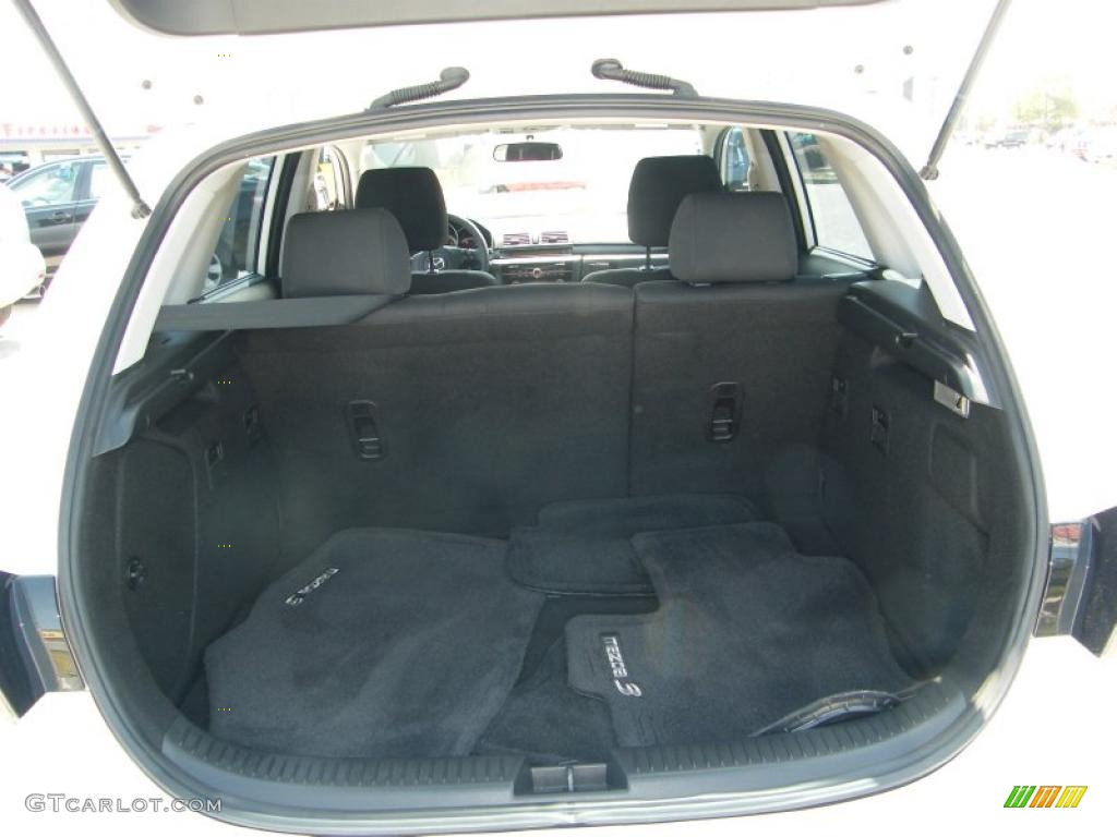 2008 MAZDA3 s Touring Hatchback - Crystal White Pearl Mica / Black photo #24