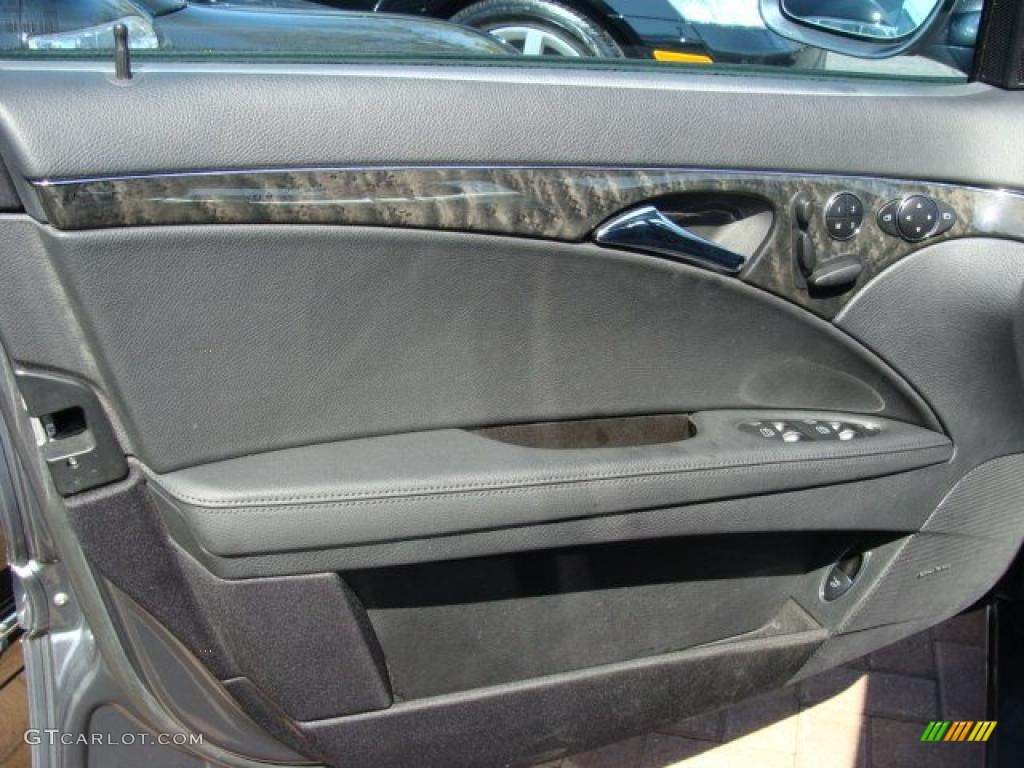 2007 E 350 4Matic Sedan - Flint Grey Metallic / Black photo #7