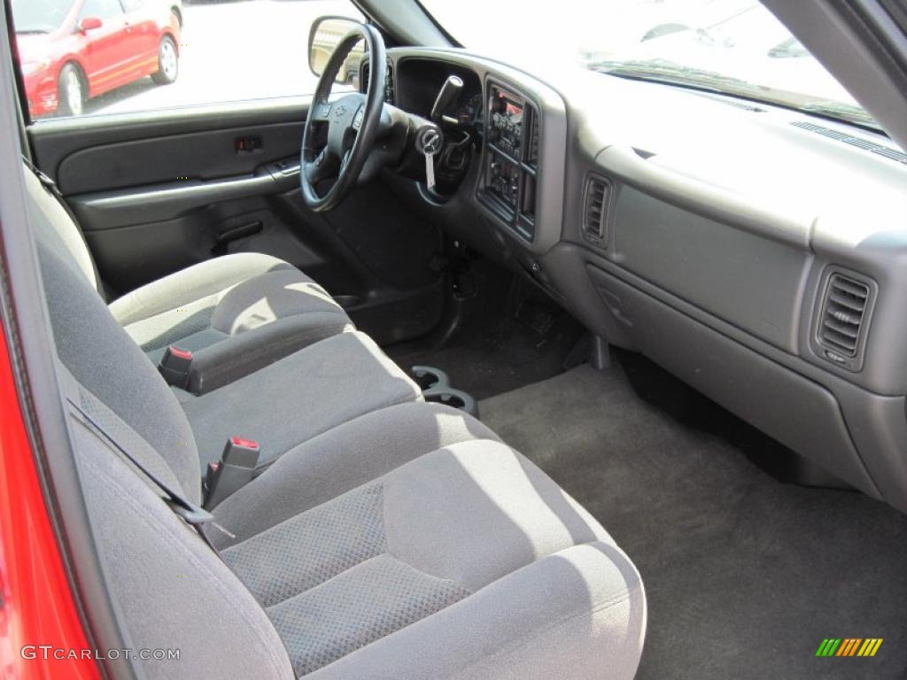 2005 Silverado 1500 Z71 Regular Cab 4x4 - Victory Red / Dark Charcoal photo #14