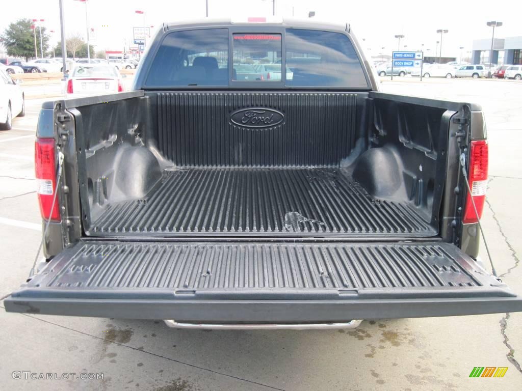 2006 F150 XLT SuperCrew - Dark Stone Metallic / Tan photo #7