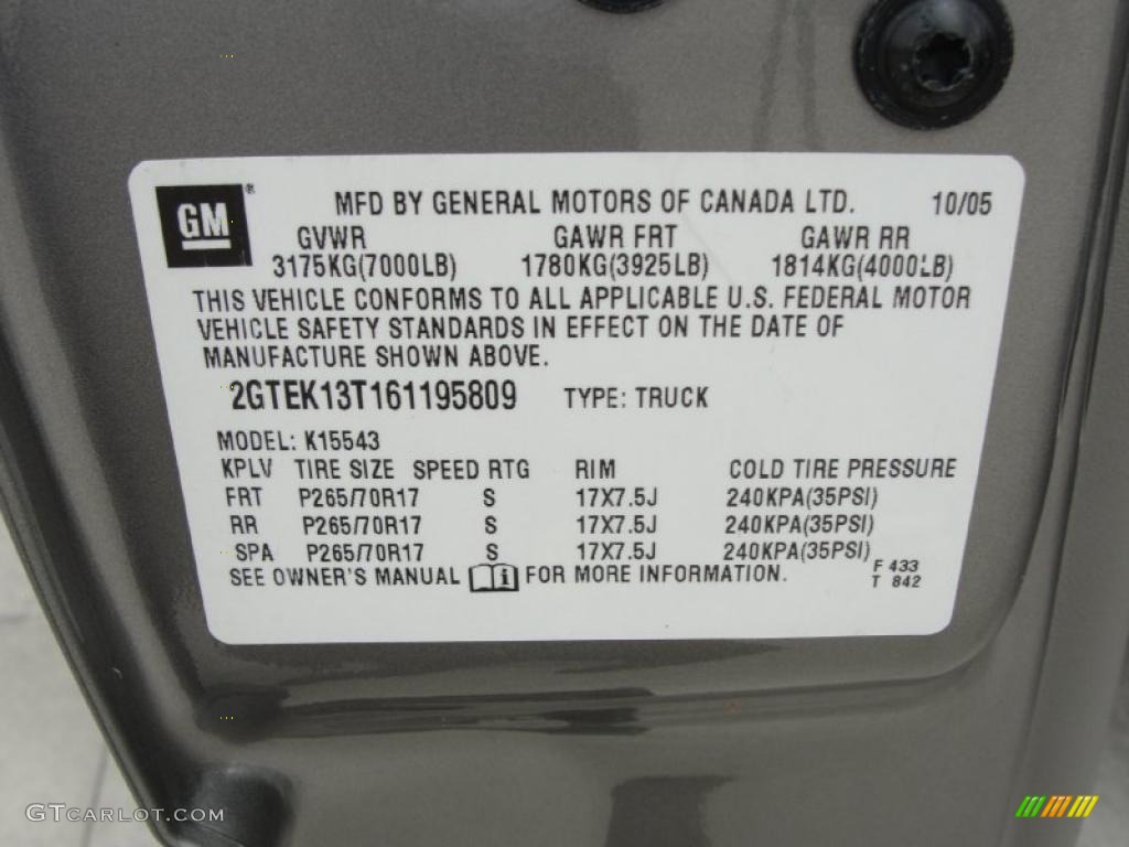 2006 Sierra 1500 SLT Z71 Crew Cab 4x4 - Steel Gray Metallic / Pewter photo #51