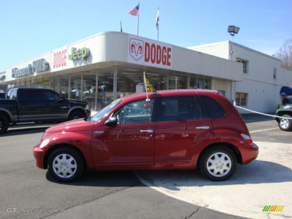 2006 PT Cruiser Touring - Inferno Red Crystal Pearl / Pastel Pebble Beige photo #1