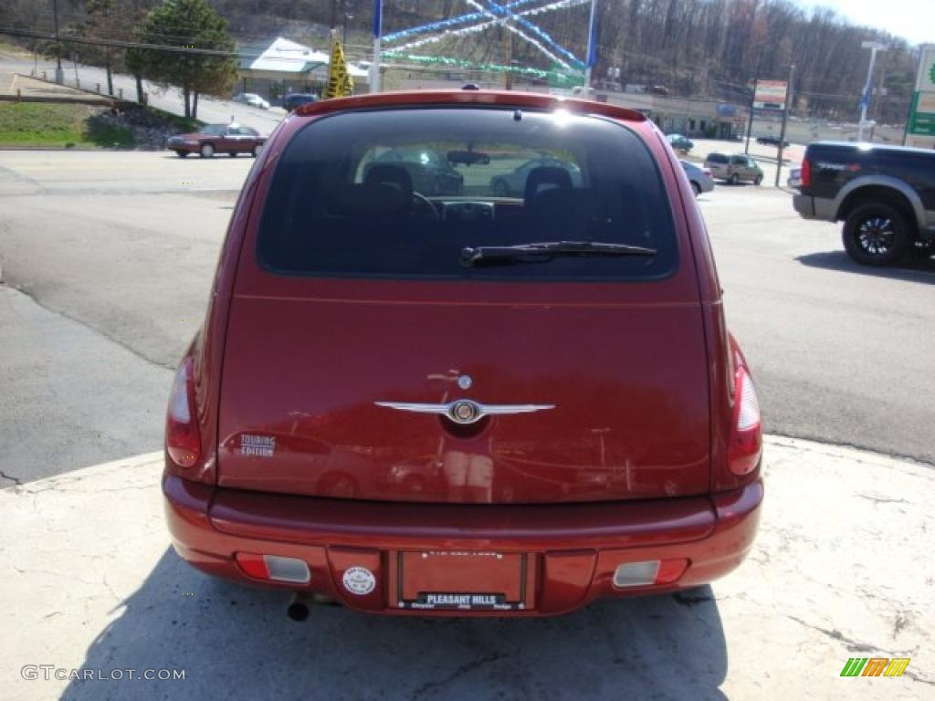 2006 PT Cruiser Touring - Inferno Red Crystal Pearl / Pastel Pebble Beige photo #3