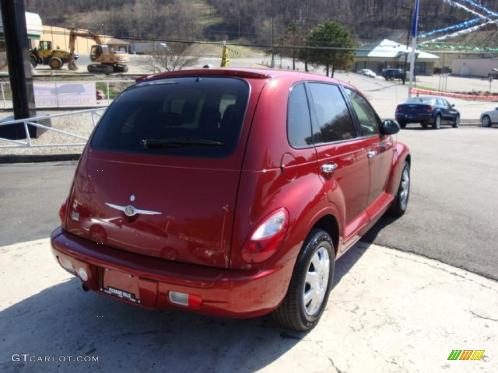 2006 PT Cruiser Touring - Inferno Red Crystal Pearl / Pastel Pebble Beige photo #4