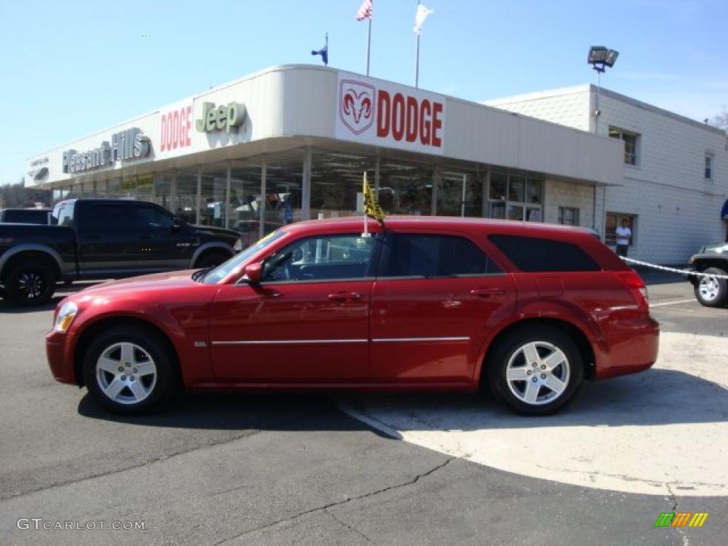 Inferno Red Crystal Pearl Dodge Magnum