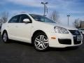 2007 Campanella White Volkswagen Jetta Wolfsburg Edition Sedan  photo #1