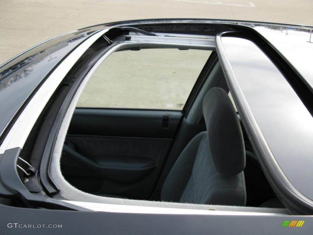 2004 Civic EX Sedan - Nighthawk Black Pearl / Gray photo #11
