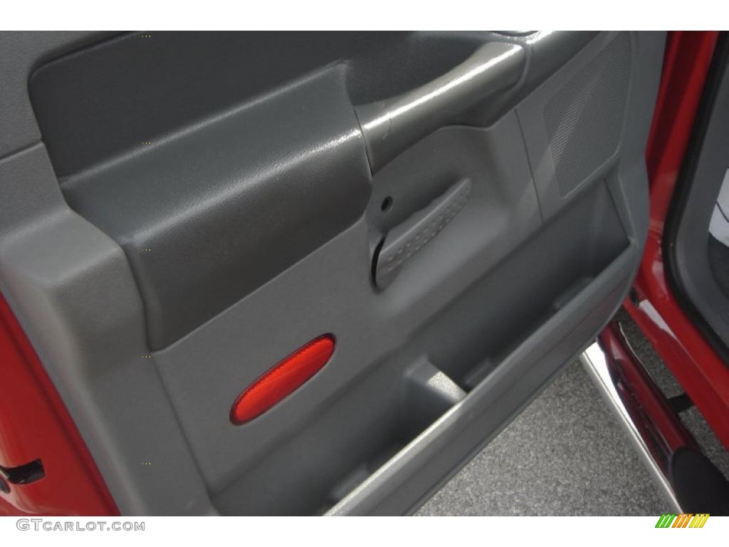 2006 Ram 1500 Sport Quad Cab 4x4 - Flame Red / Medium Slate Gray photo #23