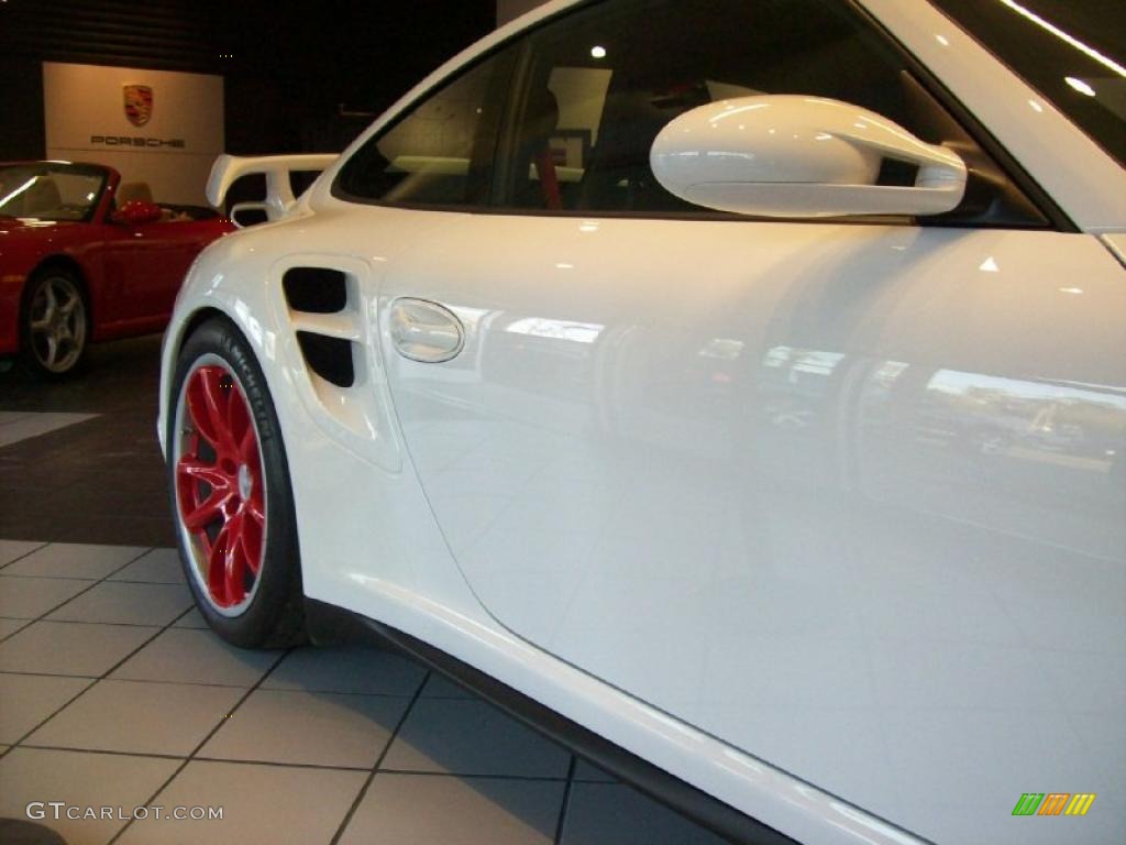 2008 911 GT2 - Carrara White / Black photo #9