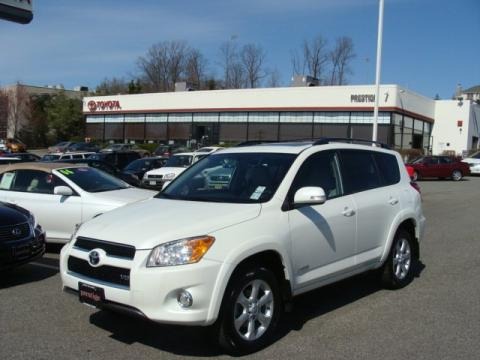 Toyota Rav4 2009 White. Blizzard White Pearl Toyota