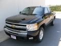 2010 Black Chevrolet Silverado 1500 LT Extended Cab 4x4  photo #1