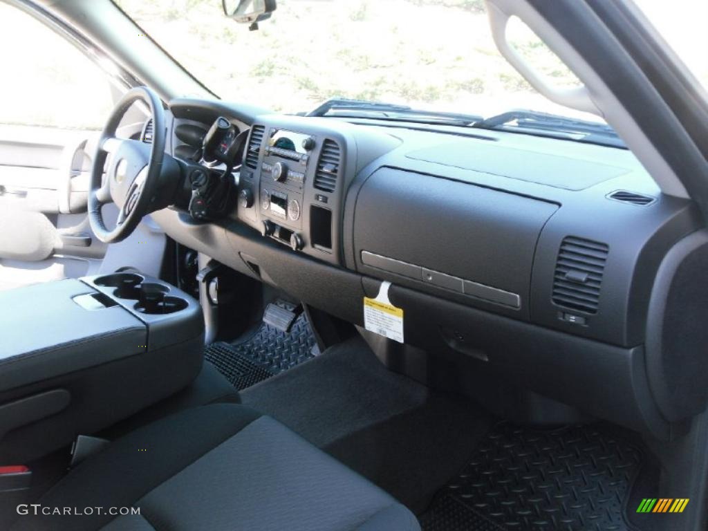 2010 Silverado 1500 LT Extended Cab 4x4 - Black / Ebony photo #19