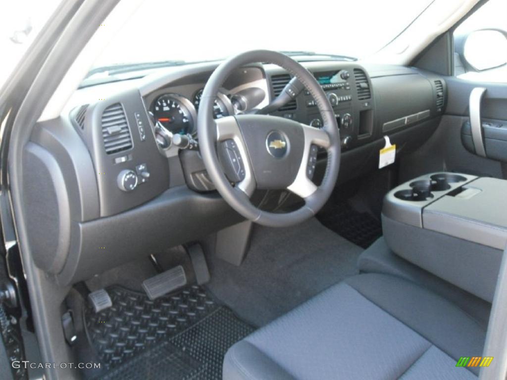 2010 Silverado 1500 LT Extended Cab 4x4 - Black / Ebony photo #25