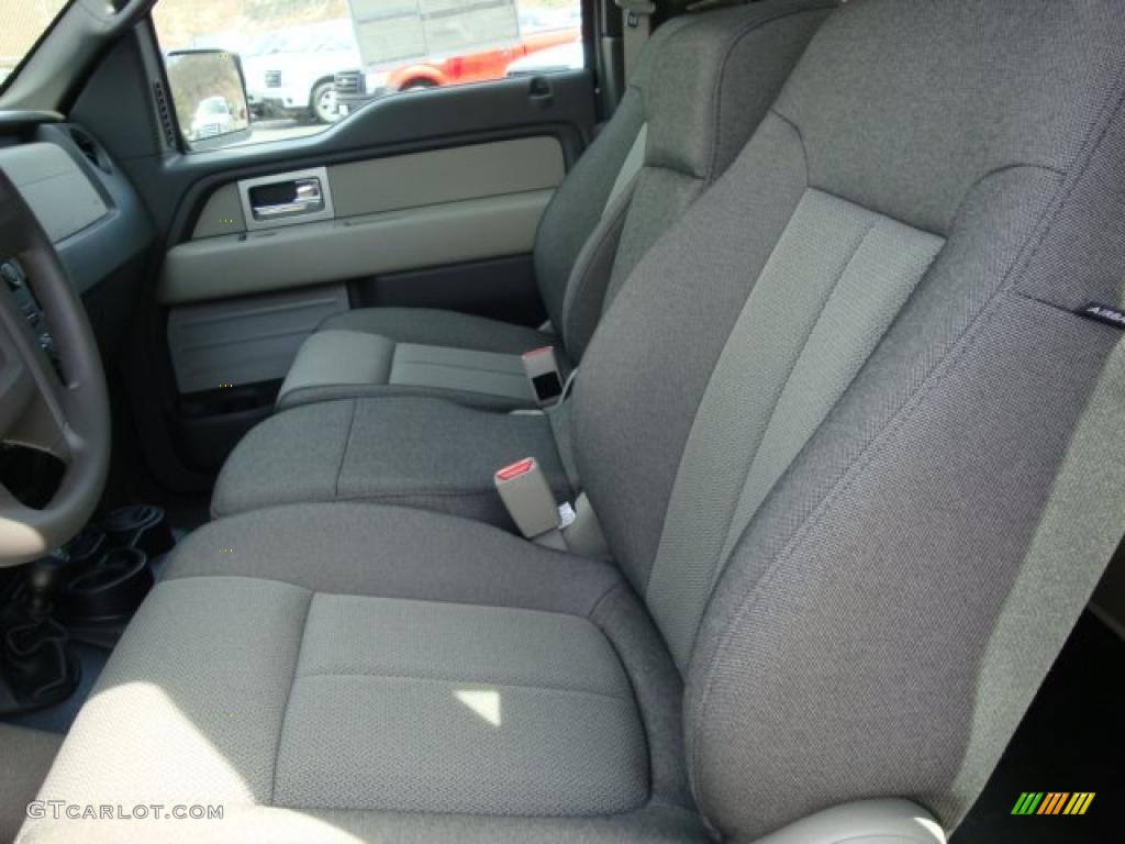 2010 F150 STX SuperCab 4x4 - Sterling Grey Metallic / Medium Stone photo #7