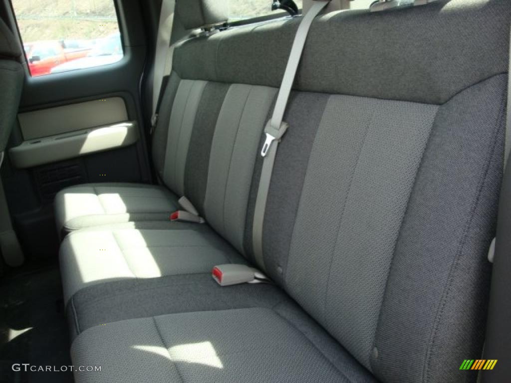 2010 F150 STX SuperCab 4x4 - Sterling Grey Metallic / Medium Stone photo #8