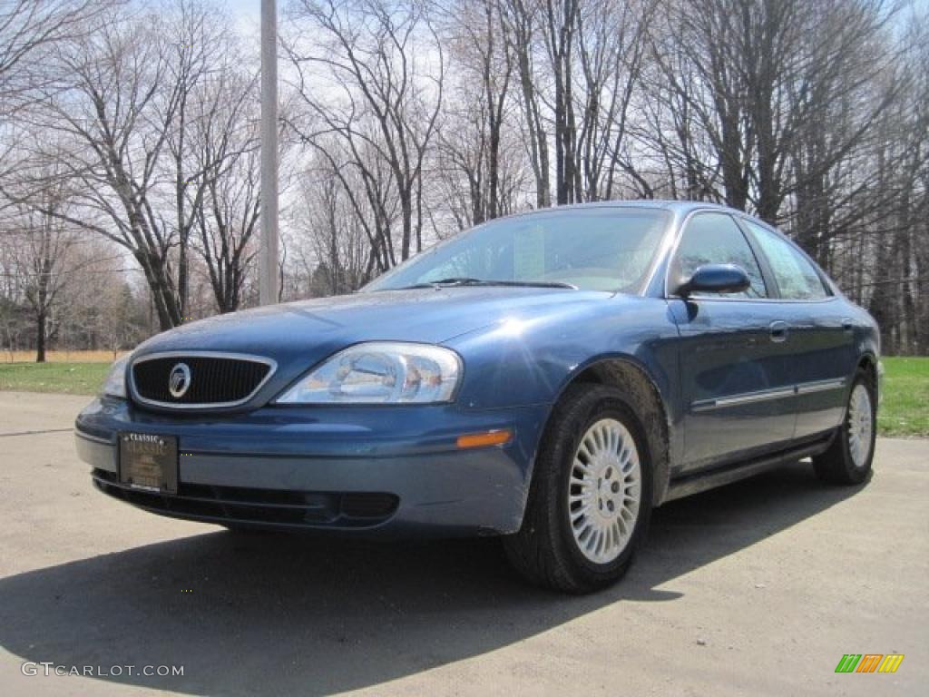 2002 Sable GS Sedan - Medium True Blue Metallic / Medium Graphite photo #1