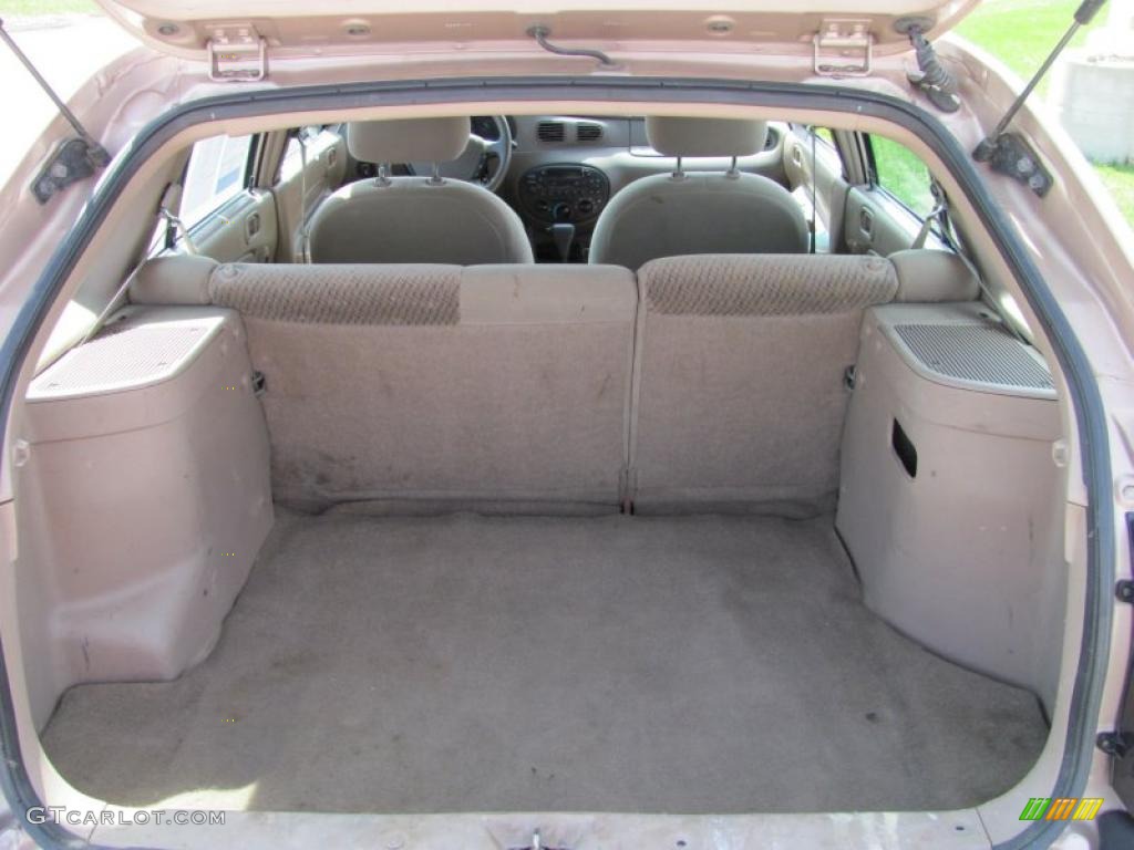 1999 Escort SE Wagon - Mocha Frost Metallic / Medium Prairie Tan photo #18