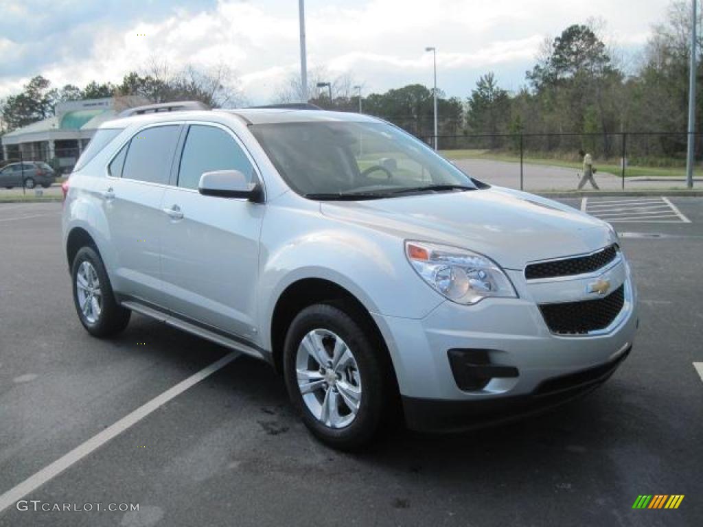 2010 Equinox LT - Silver Ice Metallic / Jet Black photo #7