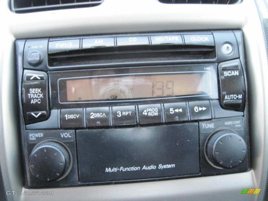 2002 Protege LX - Sunlight Silver Metallic / Off Black photo #9