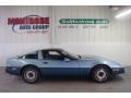 1984 Light Blue Metallic Chevrolet Corvette Coupe  photo #1