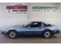 1984 Light Blue Metallic Chevrolet Corvette Coupe  photo #2