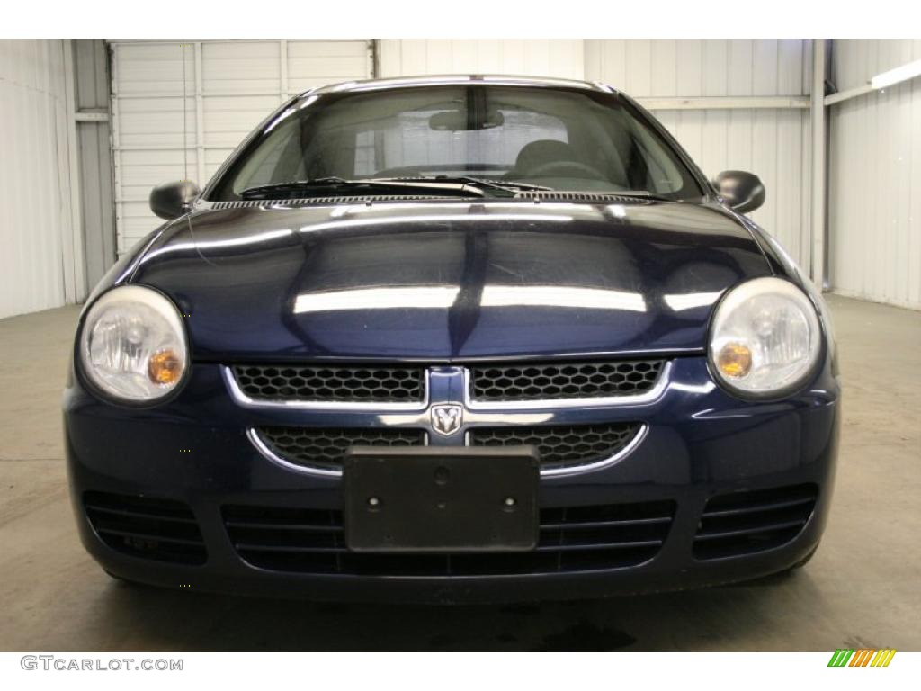 2005 Neon SXT - Midnight Blue Pearlcoat / Dark Slate Gray photo #3
