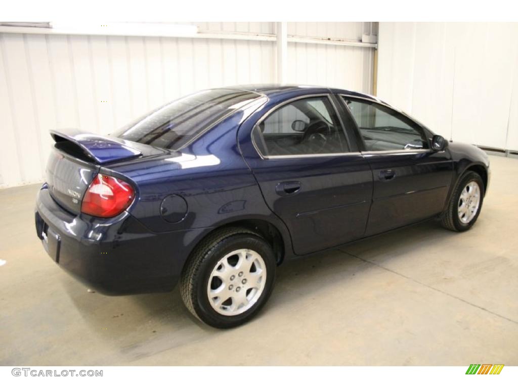 2005 Neon SXT - Midnight Blue Pearlcoat / Dark Slate Gray photo #5