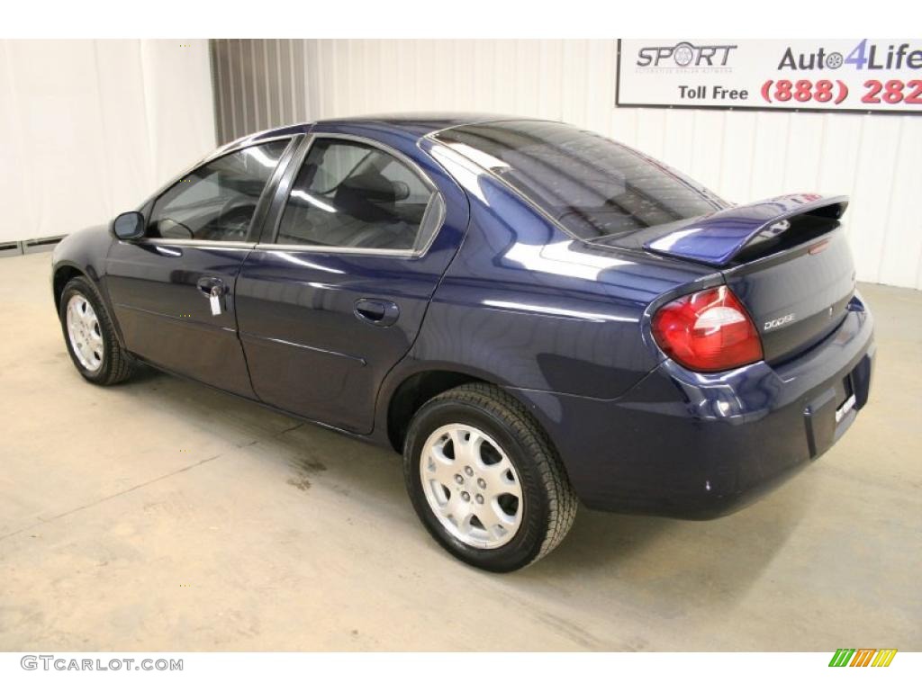2005 Neon SXT - Midnight Blue Pearlcoat / Dark Slate Gray photo #7