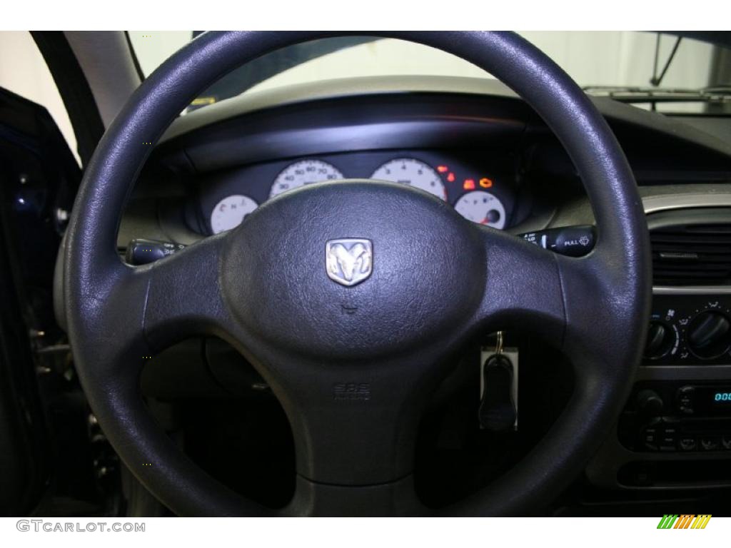 2005 Neon SXT - Midnight Blue Pearlcoat / Dark Slate Gray photo #35