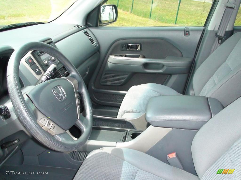 2007 Pilot EX - Nimbus Gray Metallic / Gray photo #16