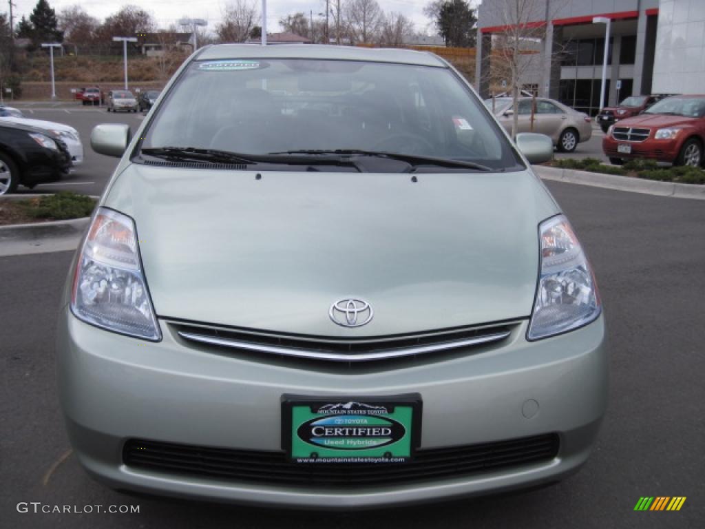 2006 Prius Hybrid - Silver Pine Mica / Beige photo #6