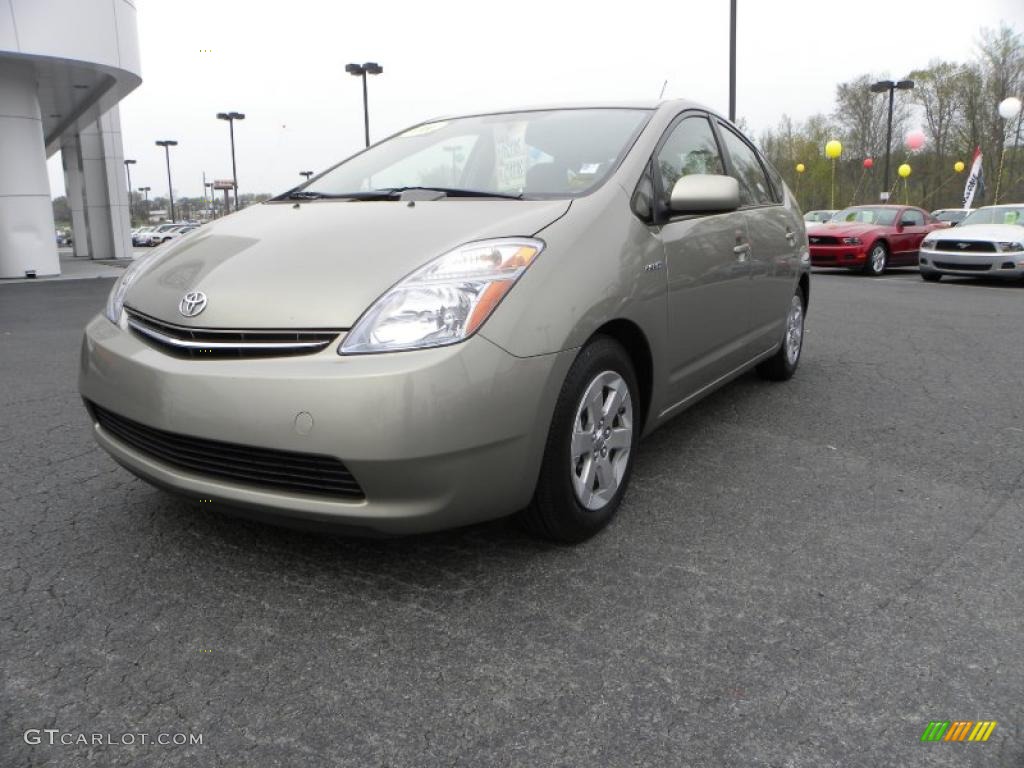 2008 Prius Hybrid Touring - Driftwood Pearl / Bisque photo #6