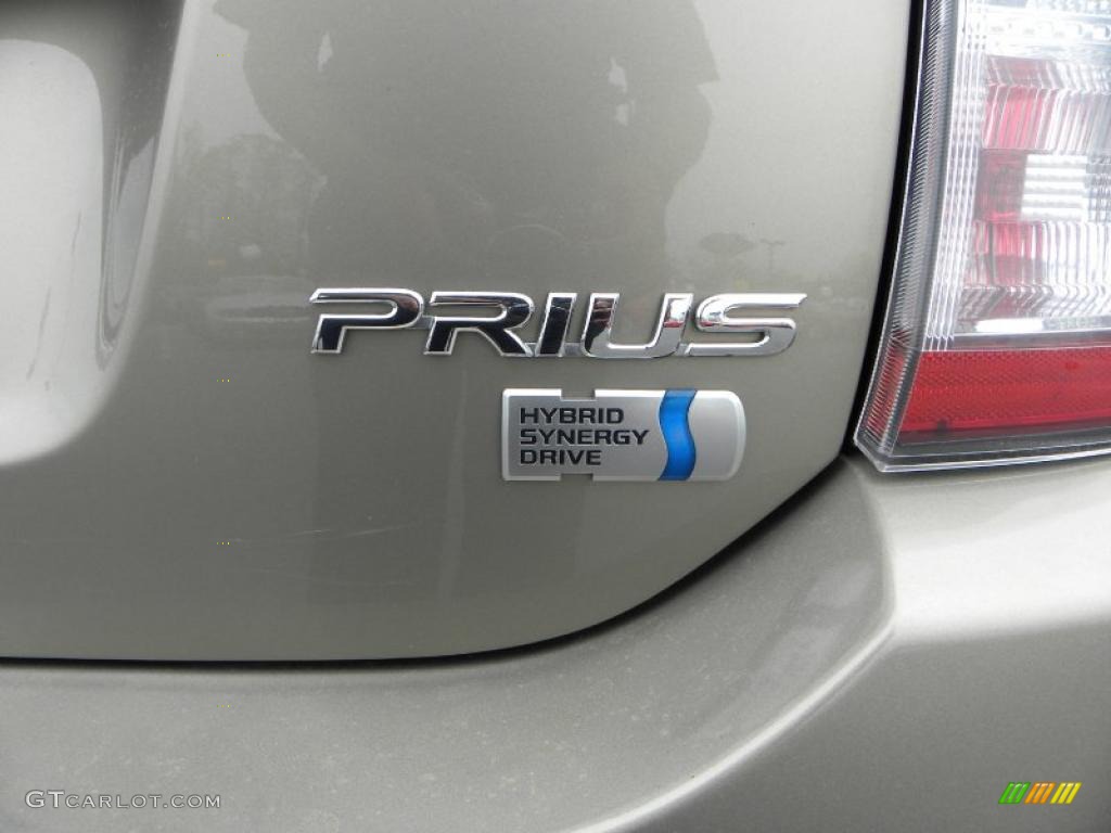 2008 Prius Hybrid Touring - Driftwood Pearl / Bisque photo #13