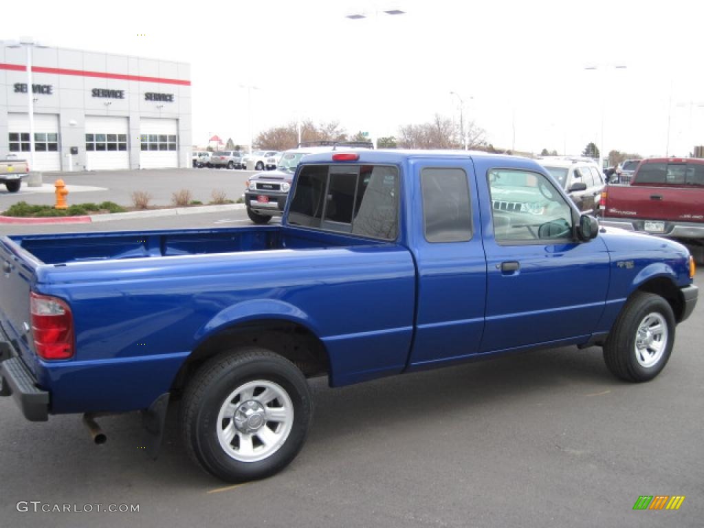 2003 Sonic Blue Metallic Ford Ranger XLT SuperCab 28059369 Photo 2