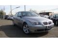 2007 Silver Grey Metallic BMW 5 Series 530xi Sedan  photo #2