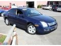 2007 Dark Blue Pearl Metallic Ford Fusion SE V6  photo #3