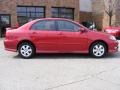 2007 Impulse Red Pearl Toyota Corolla S  photo #2