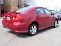 2007 Impulse Red Pearl Toyota Corolla S  photo #3