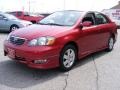 2007 Impulse Red Pearl Toyota Corolla S  photo #7