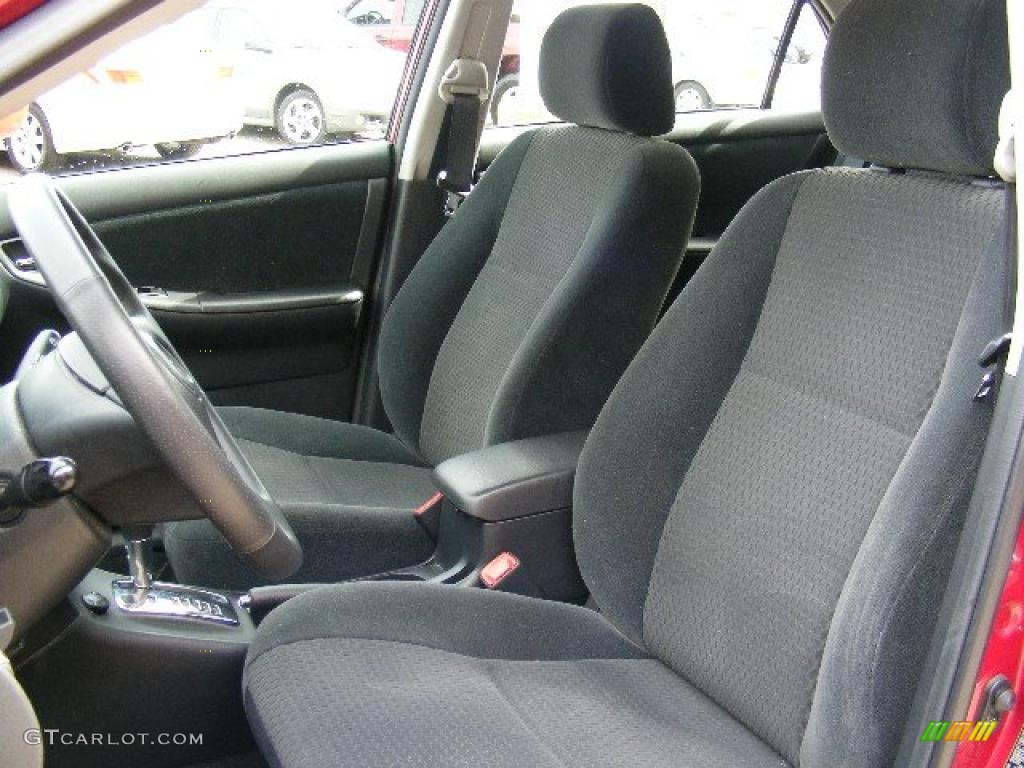 2007 Corolla S - Impulse Red Pearl / Dark Charcoal photo #9